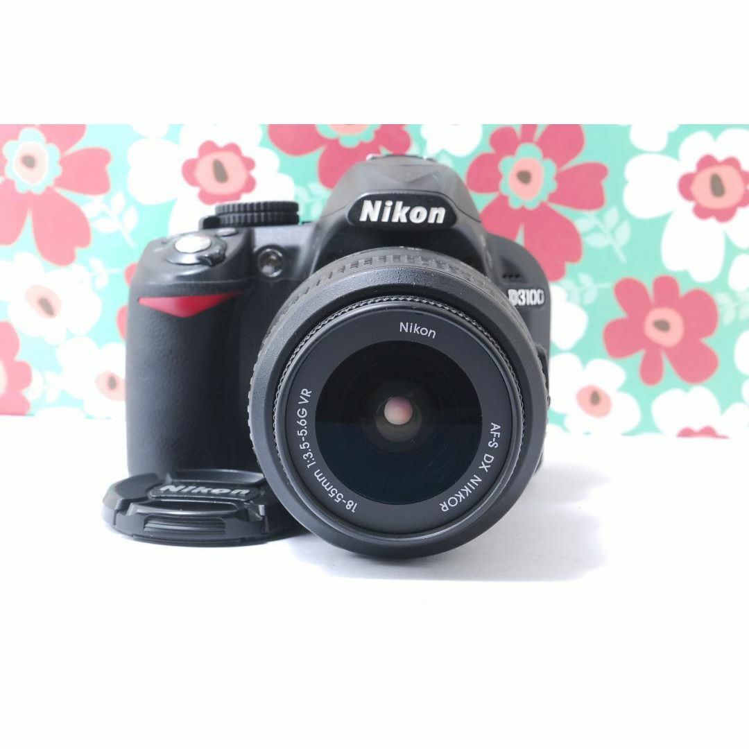 Nikon(ニコン)の❤️初心者おすすめ❤Nikon Ｄ3100❤️スマホに送れる❤高画質❤動画OK❤ スマホ/家電/カメラのカメラ(デジタル一眼)の商品写真