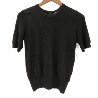 ザラ(ZARA)のZARA(ザラ) バックボタン半袖ニット レディース トップス ニット・セーター(ニット/セーター)