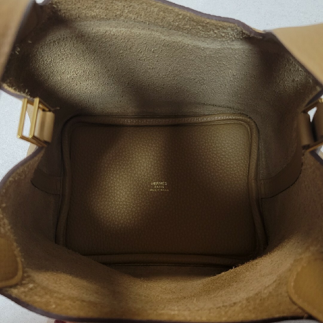 Hermes(エルメス)の超美品　HERMES　ピコタンpm ビスキュイ レディースのバッグ(ハンドバッグ)の商品写真