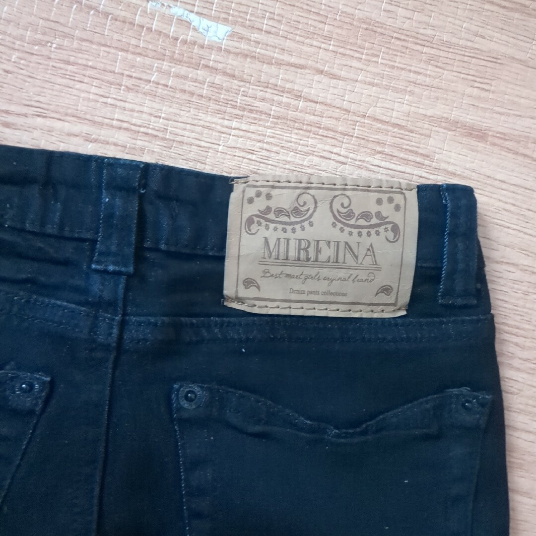 MIREINA スキニーパンツ　ブラック レディースのパンツ(デニム/ジーンズ)の商品写真