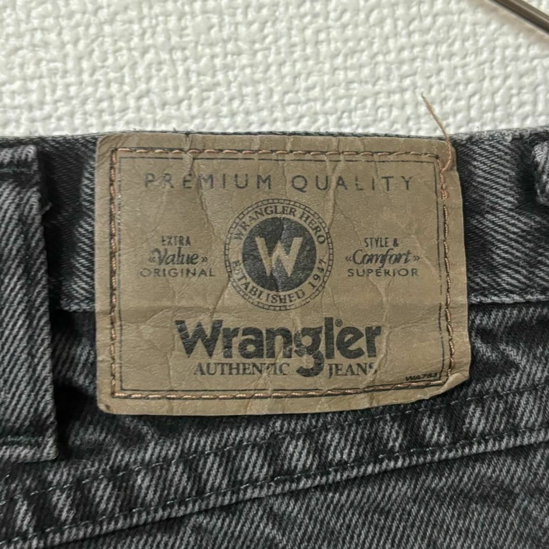 Wrangler(ラングラー)のWrangler ラングラー 976 W34 ブラックデニム 黒 8722 メンズのパンツ(デニム/ジーンズ)の商品写真