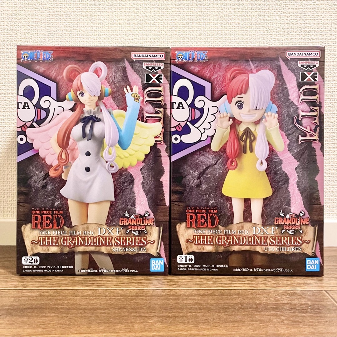 ONE PIECE(ワンピース)のワンピース DXF ウタ フィギュアセット エンタメ/ホビーのフィギュア(アニメ/ゲーム)の商品写真