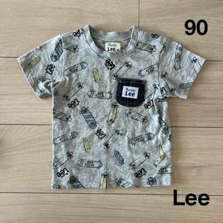 バディーリー(Buddy Lee)の【中古】90cm Buddy Leeスケボー柄 半袖Tシャツ(Tシャツ/カットソー)