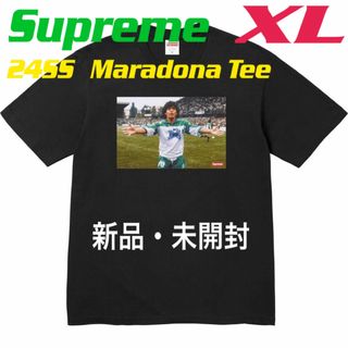 シュプリーム(Supreme)のSupreme  Maradona Tee  Black XL マラドーナ 新品(Tシャツ/カットソー(半袖/袖なし))