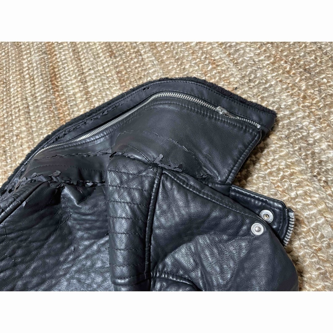 ZARA(ザラ)のZARA BASIC  ライダースジャケット レディースのジャケット/アウター(ライダースジャケット)の商品写真