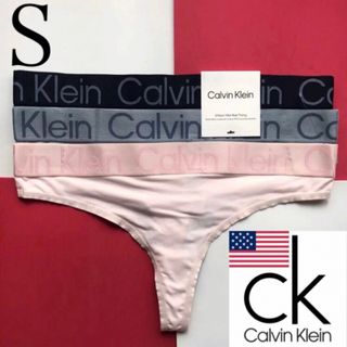 カルバンクライン(Calvin Klein)のckレア 新品 下着 USA カルバンクライン Tショーツ 3枚 S(ショーツ)