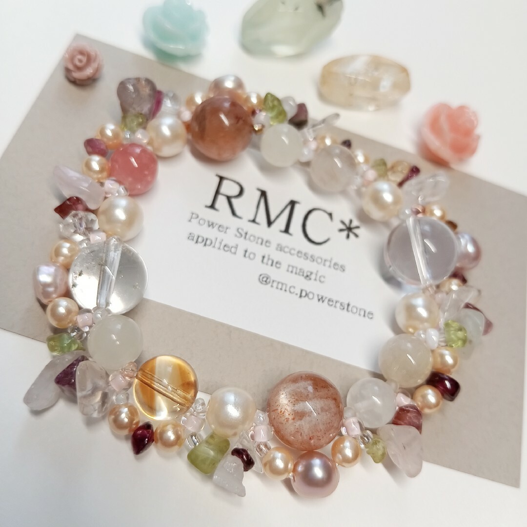 RMC*ハチワレ様専用ページ ハンドメイドのアクセサリー(ブレスレット/バングル)の商品写真