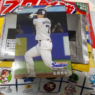 トウキョウヤクルトスワローズ(東京ヤクルトスワローズ)のプロ野球チップスカード2024 長岡秀樹(その他)