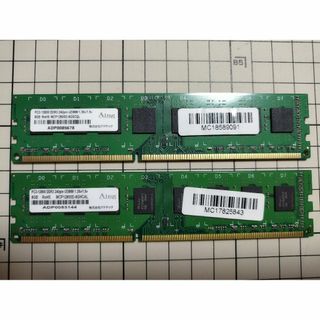 ADTEC DDR3-1600 8GBx2 計16GB(PCパーツ)