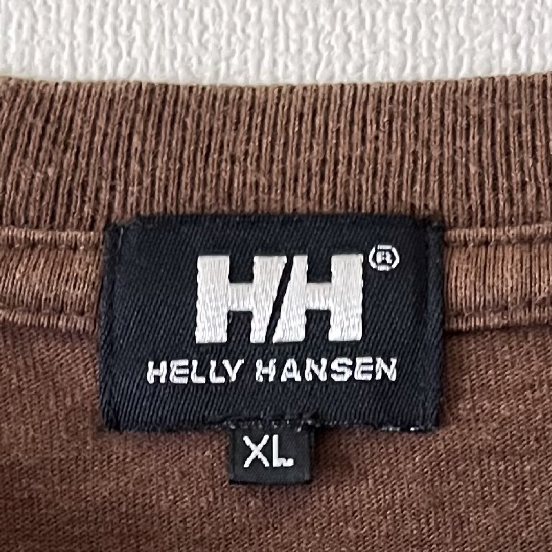 HELLY HANSEN(ヘリーハンセン)のHELLY HANSEN ヘリーハンセン　半袖Tシャツカットソー　ブラウン　XL メンズのトップス(Tシャツ/カットソー(半袖/袖なし))の商品写真