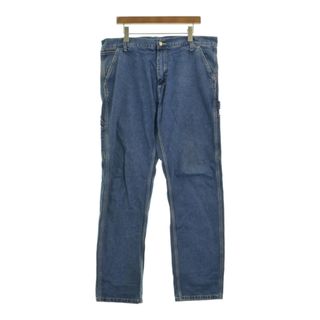 カーハート(carhartt)のCarhartt デニムパンツ 36(XXL位) インディゴ(デニム) 【古着】【中古】(デニム/ジーンズ)