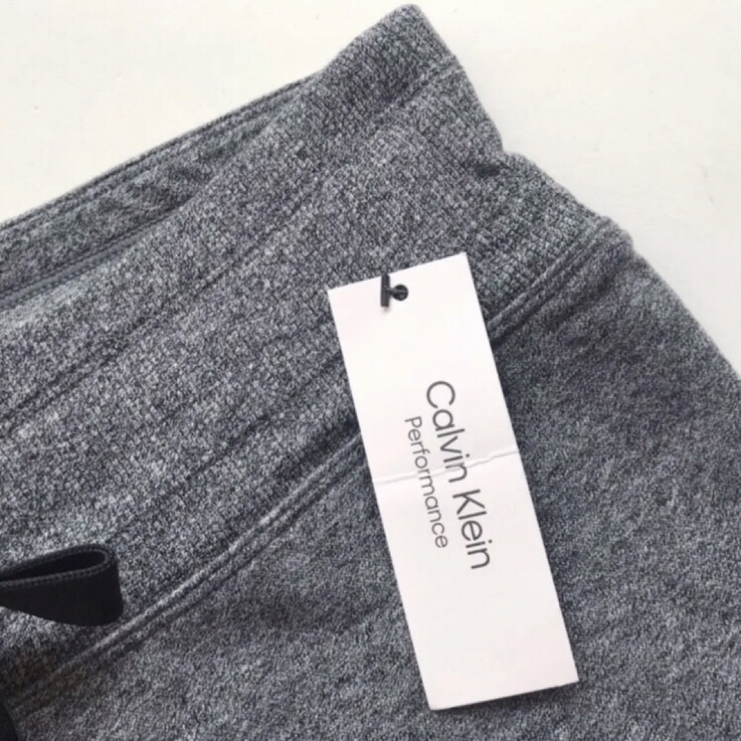 Calvin Klein(カルバンクライン)の新品 USA カルバンクライン レディース スウェット パンツ グレー S 下着 レディースのパンツ(カジュアルパンツ)の商品写真