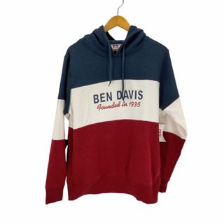 BEN DAVIS(ベンデイビス) ハーフジップスウェットプルオーバー メンズ