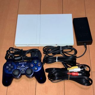 プレイステーション2(PlayStation2)のPS2 薄型本体セット SCPH-75000 ホワイト(家庭用ゲーム機本体)