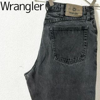 ラングラー(Wrangler)のWrangler ラングラー W33相当 ブラックデニム ボトム黒 8707(デニム/ジーンズ)