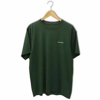 モンベル(mont bell)のモンベル  WIC.T ワンポイントロゴ 半袖 Tシャツ XL グリーン(その他)