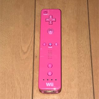 ウィー(Wii)のWiiリモコン ピンク 難あり(その他)