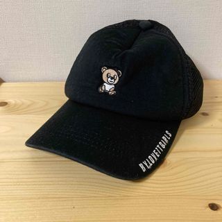 バイラビット(by LOVEiT)のバイラビット　メッシュキャップ　帽子　ラブトキ　ブラック　ラビ子(帽子)