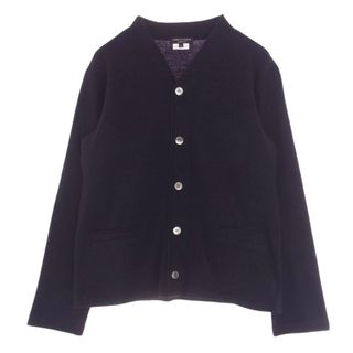 コムデギャルソンオムプリュス(COMME des GARCONS HOMME PLUS)のCOMME des GARCONS HOMME PLUS コムデギャルソンオムプリュス カーディガン 09AW PD-T037 ウール ニット カーディガン ブラック系 S【中古】(カーディガン)