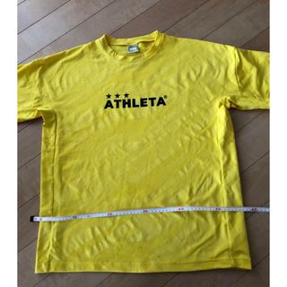 アスレタ(ATHLETA)のATHLETA アスレタ 半袖 プラクティスシャツ　サイズL 美品(ウェア)