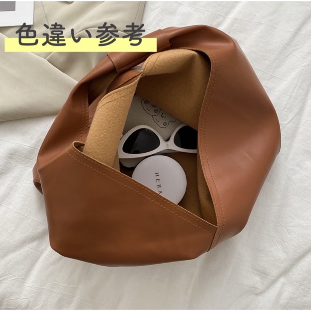 ❣️今、売れてます❣️✨トライアングル トートバッグ✨レザー 通勤  通学 レディースのバッグ(ショルダーバッグ)の商品写真