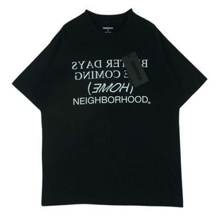 ネイバーフッド(NEIGHBORHOOD)のNEIGHBORHOOD ネイバーフッド 211PCNH-ST17 HOME S/S C-TEE 半袖 Ｔシャツ カットソー ブラック系 S【中古】(Tシャツ/カットソー(半袖/袖なし))