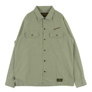 ネイバーフッド(NEIGHBORHOOD)のNEIGHBORHOOD ネイバーフッド 20SS 201TSNH-SHM11 CLASSIC WORK/EC-SHIRT.LS クラシック ワーク シャツ 長袖 ベージュ系 M【中古】(シャツ)