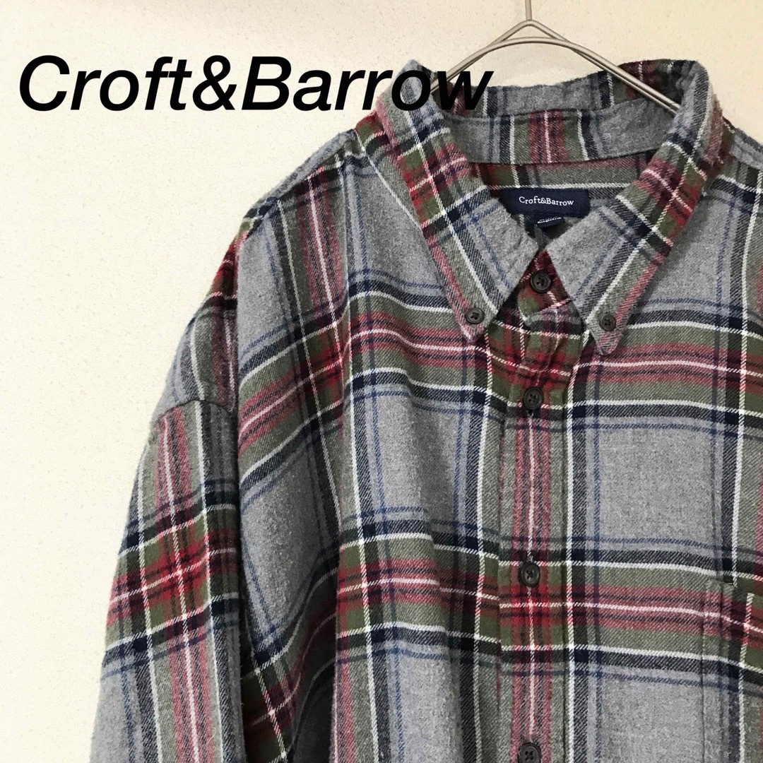 Croft&Barrow 長袖 シャツ オーバーサイズ　USA古着 メンズのトップス(シャツ)の商品写真