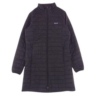 パタゴニア(patagonia)のpatagonia パタゴニア コート 20AW 26870 ウィメンズ ナノパフ パーカ 中綿 コート ブラック系 M【中古】(その他)