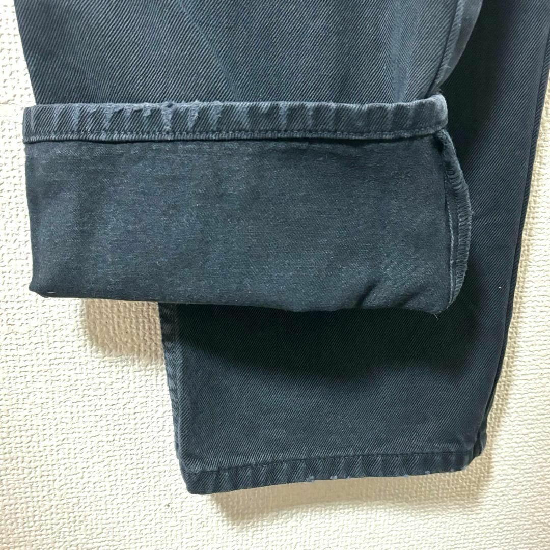 Calvin Klein(カルバンクライン)のCalvin Klein カルバンクライン W33 ブラックデニム 黒 8746 メンズのパンツ(デニム/ジーンズ)の商品写真