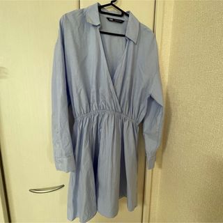 ザラ(ZARA)のZARA シャツワンピース(シャツ/ブラウス(長袖/七分))