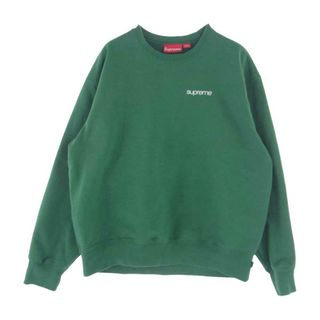 シュプリーム(Supreme)のSupreme シュプリーム スウェット 23AW Nyc Crewneck ニューヨーク クルーネック スウェット トレーナー グリーン系 M【中古】(スウェット)