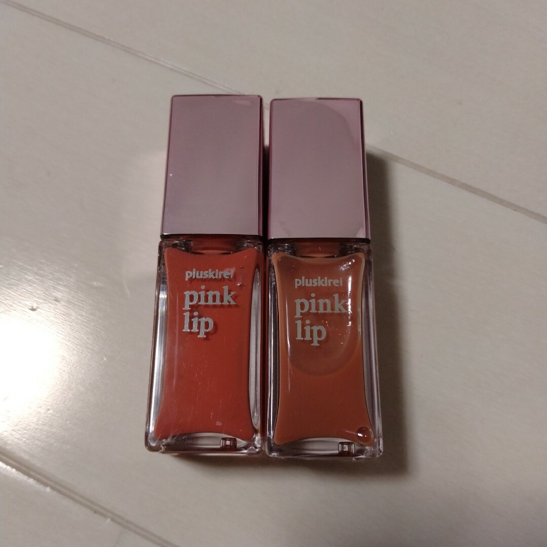 プラスキレイ　ピンクリップ　2個セット コスメ/美容のベースメイク/化粧品(リップグロス)の商品写真