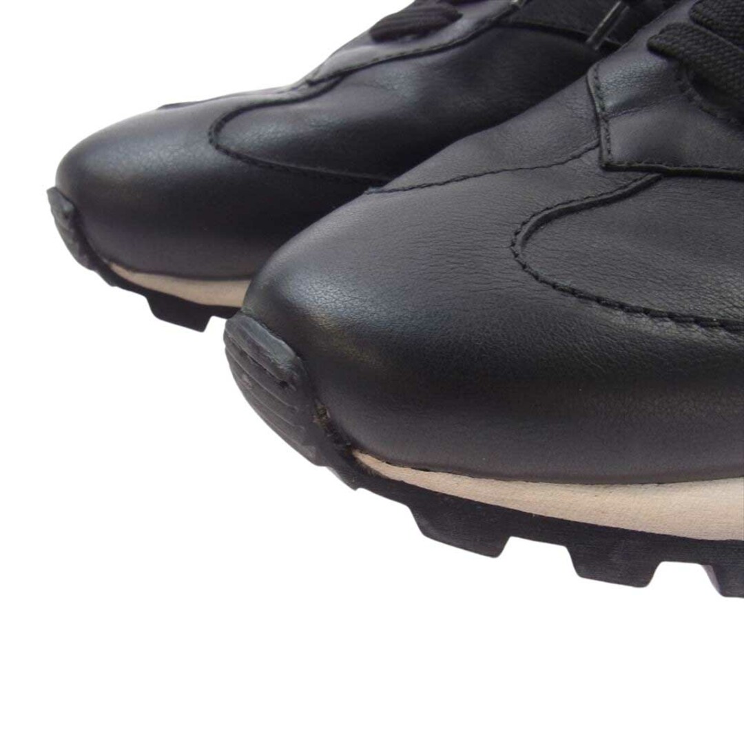 ボイルブランシェ VOILE BLANCHE スニーカー ローカット レザー スニーカー ブラック系 43【中古】 メンズの靴/シューズ(スニーカー)の商品写真