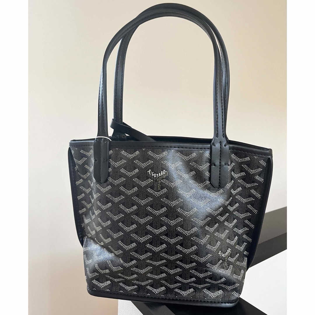 GOYARD(ゴヤール)のGOYARD アンジュミニ　ブラック レディースのバッグ(ハンドバッグ)の商品写真