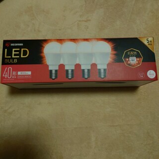 アイリスオーヤマ(アイリスオーヤマ)の☆未使用☆アイリスオーヤマ　LED　電球(蛍光灯/電球)