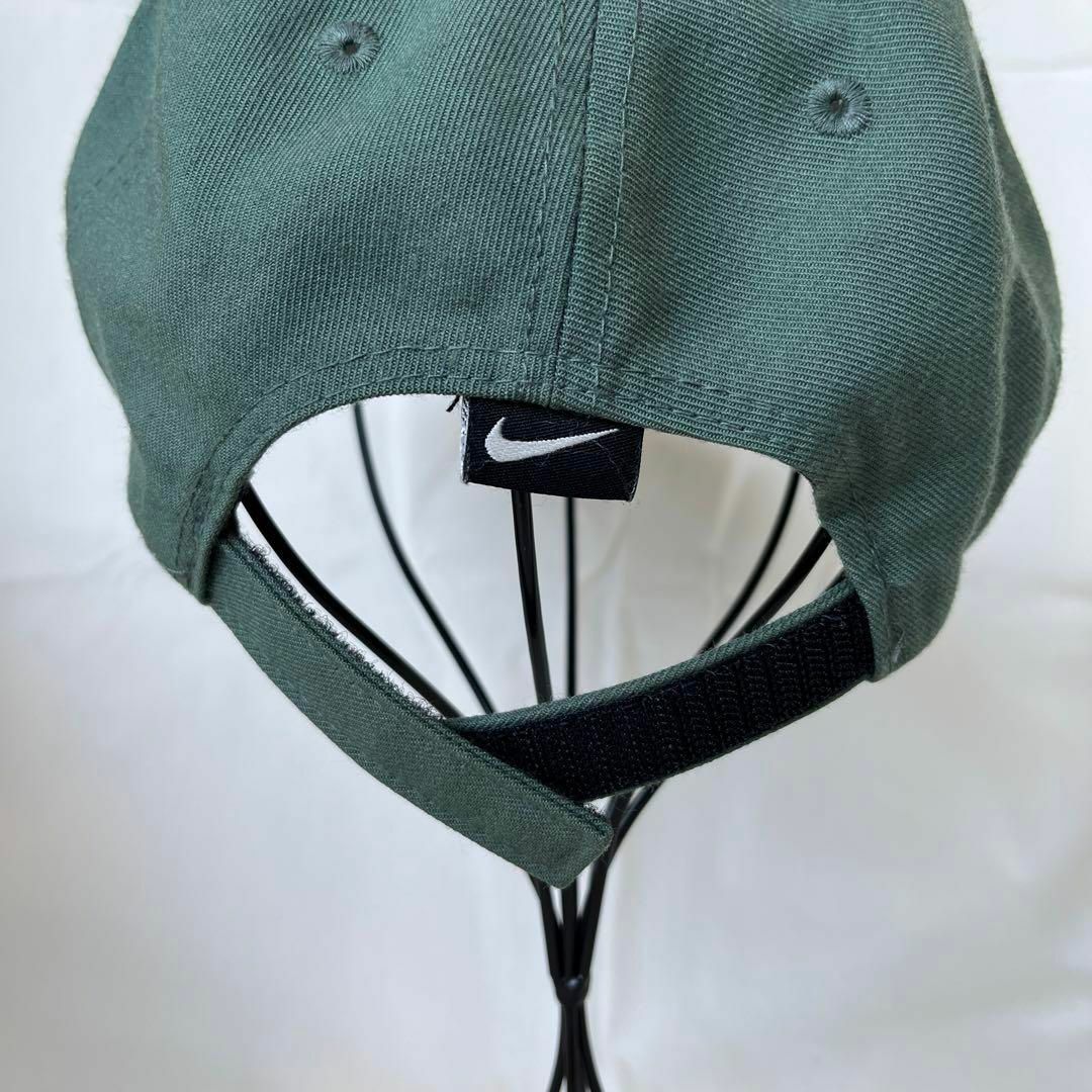 NIKE(ナイキ)のNIKE ナイキ キャップ ロゴ刺繍 90s ヴィンテージ 緑 青 8247 メンズの帽子(キャップ)の商品写真