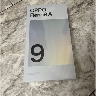 オッポ(OPPO)の新品未開封品　OPPO OPPO Reno9 A A301OP ムーンホワイト(スマートフォン本体)