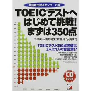 TOEICテストへはじめて挑戦!まずは350点: 英語難民救済センタ-の本 (CD BOOK)(語学/参考書)