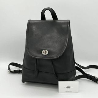 コーチ(COACH)の✨️美品✨OLDCOACH ミニ リュックサック バックパック ブラック(リュック/バックパック)