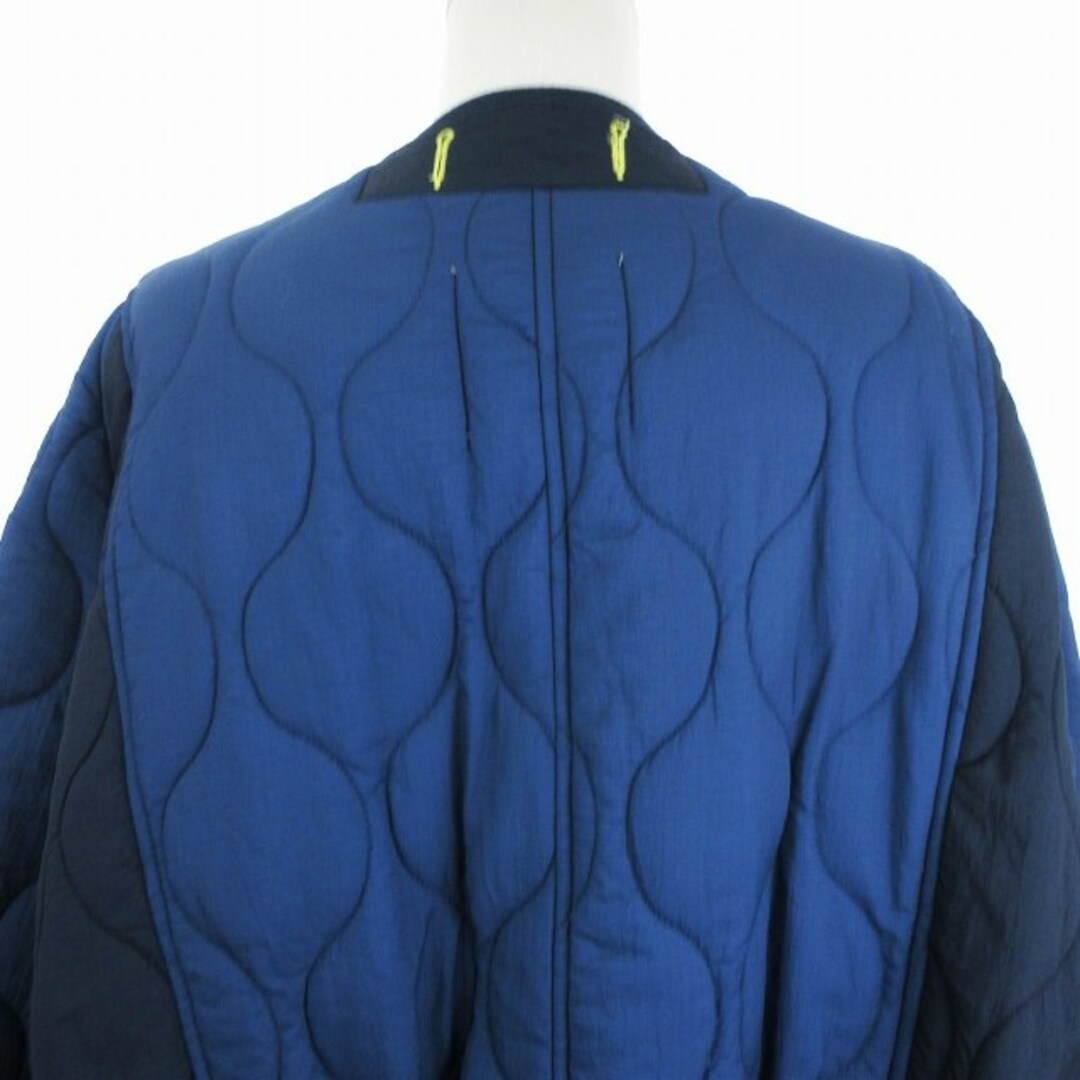 ZARA(ザラ)のザラ 美品 中綿ジャケット キルティング ブラック ネイビー L ■SM1 レディースのジャケット/アウター(ブルゾン)の商品写真