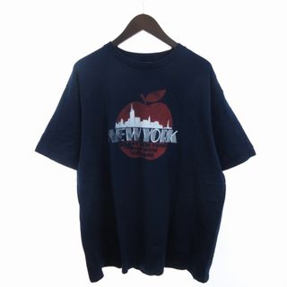 ビームス(BEAMS)のビームス screen stars Tシャツ 半袖 コットン 紺 XL ■SM1(Tシャツ/カットソー(半袖/袖なし))