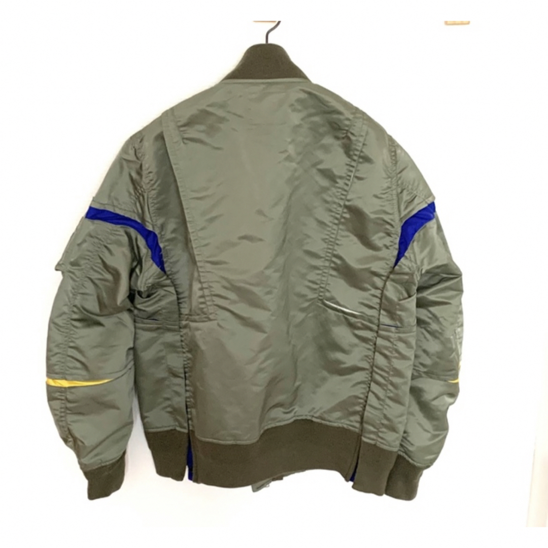 sacai(サカイ)のsacai MA-1 Nylon Twill Blouson MA 1　サイズ2 メンズのジャケット/アウター(ナイロンジャケット)の商品写真