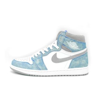 ナイキ(NIKE)のナイキ NIKE ■ 【 AIR JORDAN 1 RETRO HIGH OG HYPER ROYAL 555088 402 】 エア ジョーダン 1 レトロ ハイ オージー ハイパー ロイヤル スニーカー f21700(スニーカー)