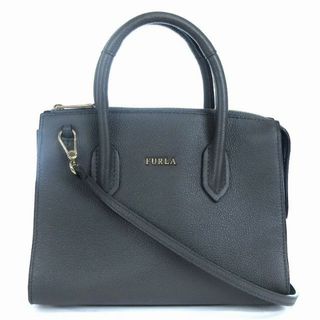 フルラ(Furla)のフルラ ピンS サッチェル2WAYバッグ ショルダー ハンド グレー ■SM1(ショルダーバッグ)