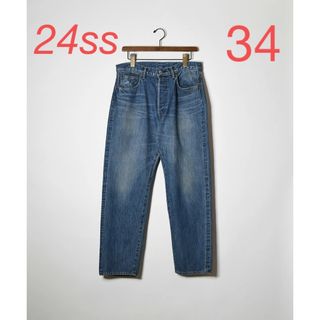 ワンエルディーケーセレクト(1LDK SELECT)の【A.PRESSE】 24SS Washed Denim Pants E(デニム/ジーンズ)