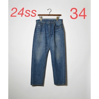 【A.PRESSE】 24SS Washed Denim Pants E