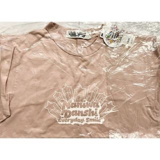 ジーユー(GU)の【新品未使用】 なにわ男子 道枝駿佑 GU Tシャツ GUコラボ ピンク M(Tシャツ(半袖/袖なし))