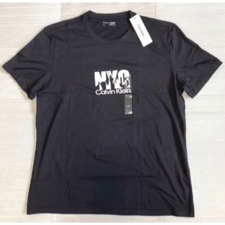 送料無料 新品 CALVIN KLEIN クルーネック TシャツXL