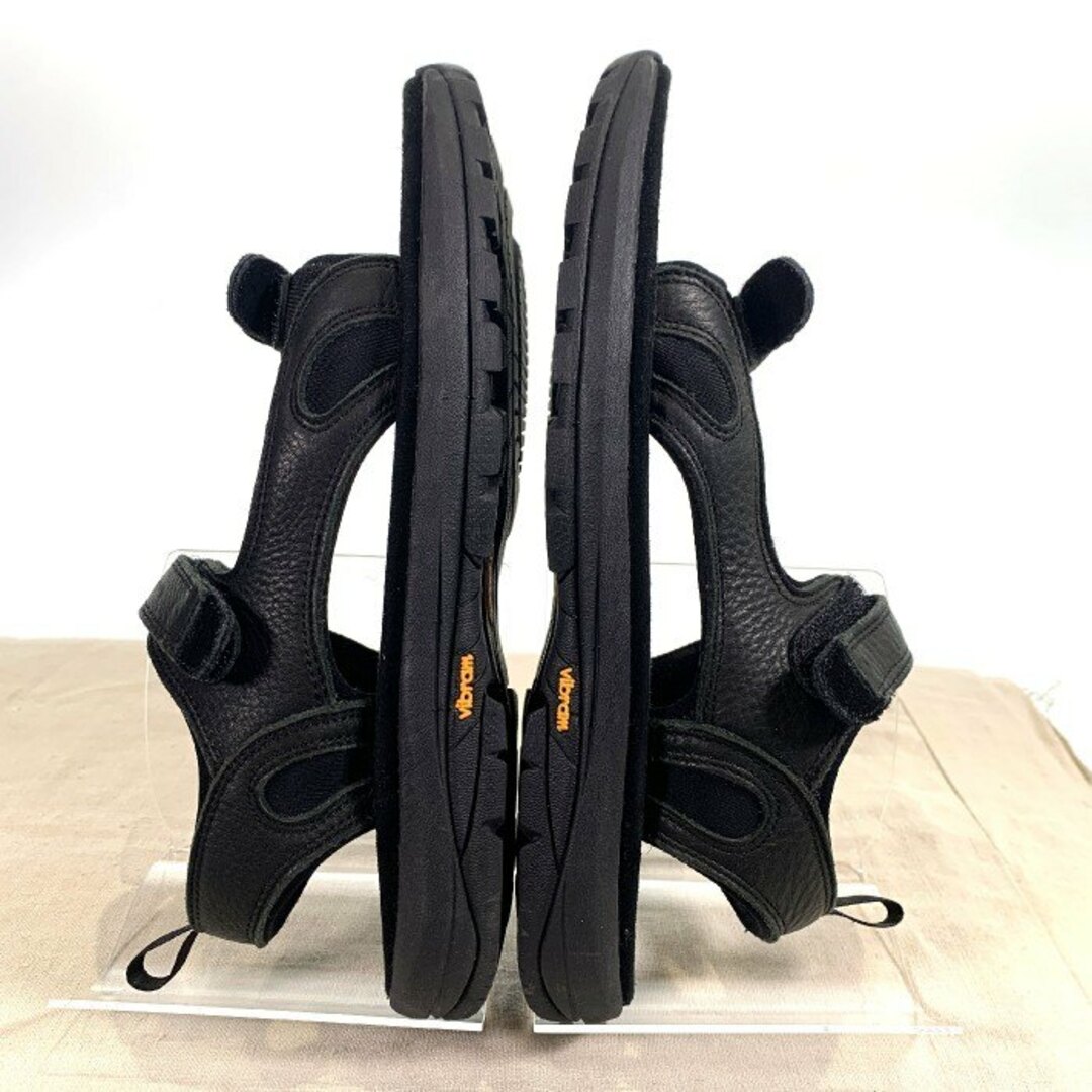 Schott ショット BROTHER BRIDGE ブラザーブリッジ ストラップサンダル レザー ブラック ビブラムソール BBB-R04 Size 26cm メンズの靴/シューズ(スニーカー)の商品写真
